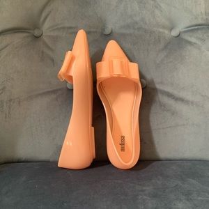 Melissa pink flats